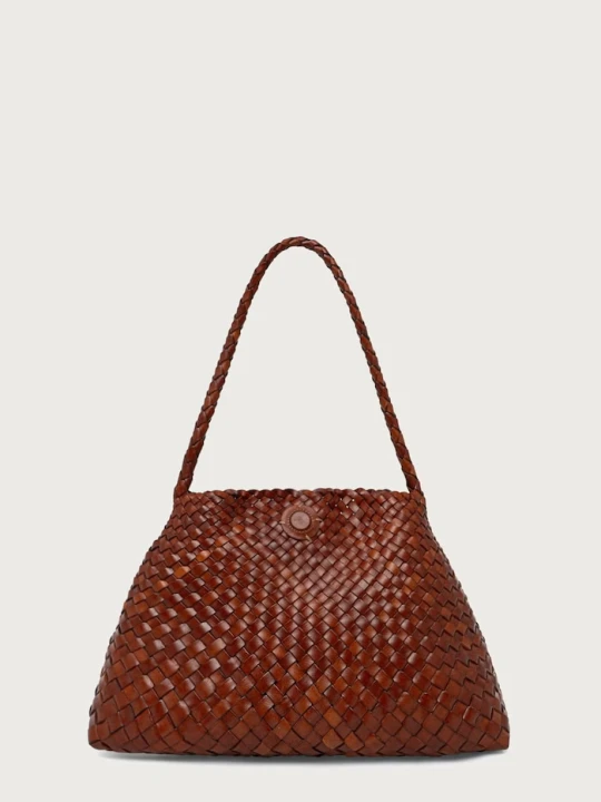 Zdjęcie produktu Dragon Diffusion torebka shopper damska skórzana brązowy