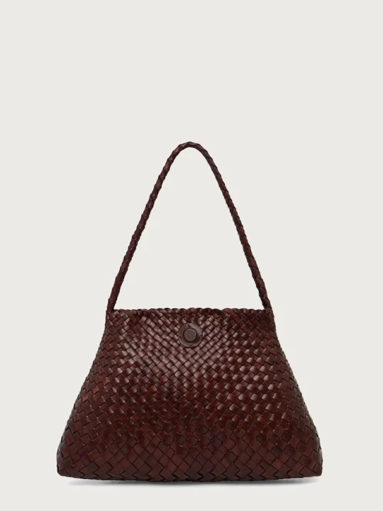 Zdjęcie produktu Dragon Diffusion torebka shopper damska skórzana brązowy