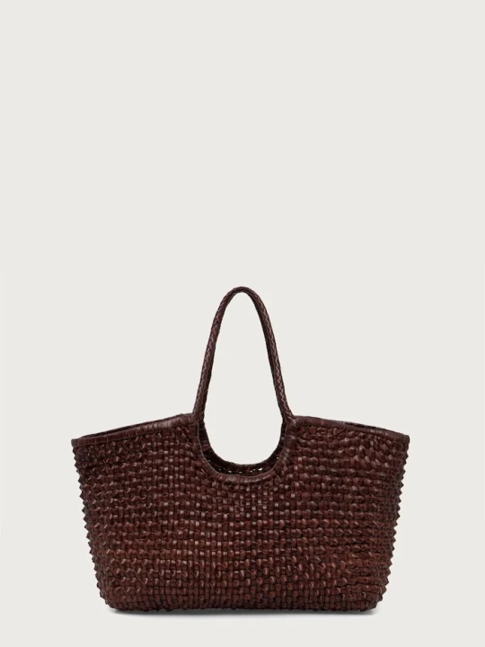 Zdjęcie produktu Dragon Diffusion torebka shopper damska skórzana brązowy