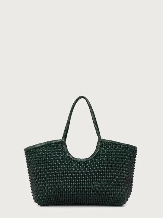 Zdjęcie produktu Dragon Diffusion torebka shopper damska skórzana zielony