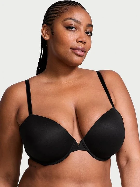 Zdjęcie produktu Dream Angels Biustonosz lekko usztywniany Smooth Demi Victoria's Secret Czarny