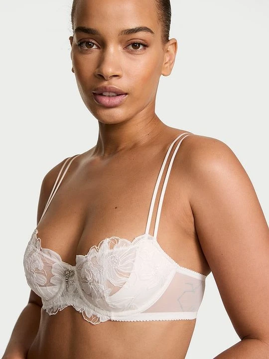 Zdjęcie produktu Dream Angels Biustonosz nieusztywniany Wicked Frou Frou Victoria's Secret Biały