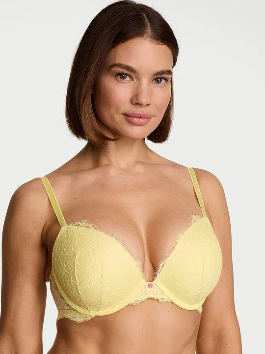 Zdjęcie produktu Dream Angels Biustonosz push-up Dream Angels Victoria's Secret Żółty
