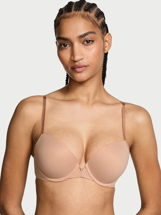 Zdjęcie produktu Dream Angels Biustonosz push-up Smooth Victoria's Secret Beżowy