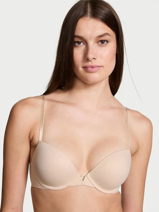 Zdjęcie produktu Dream Angels Biustonosz push-up Smooth Victoria's Secret Beżowy