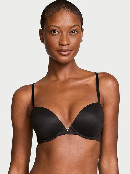 Zdjęcie produktu Dream Angels Biustonosz push-up Smooth Victoria's Secret Czarny
