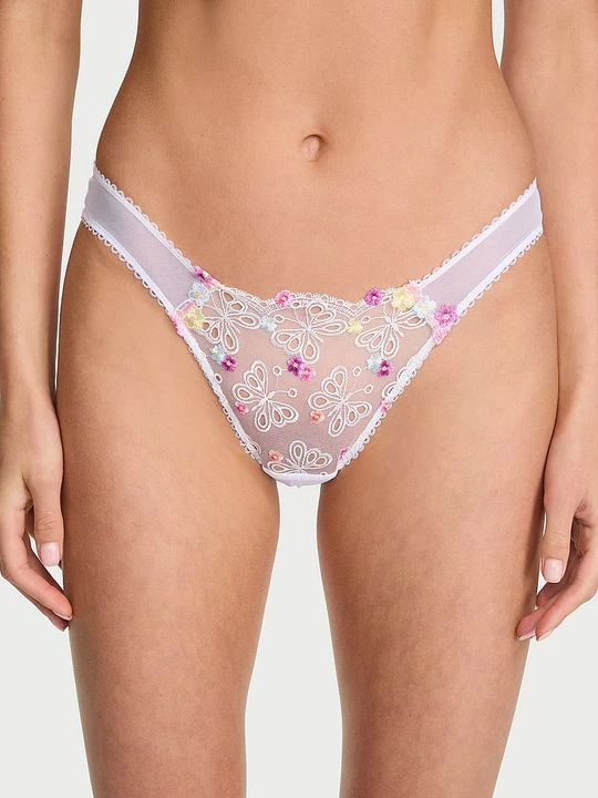 Zdjęcie produktu Dream Angels Majtki brazyliany Butterflies Victoria's Secret Biały