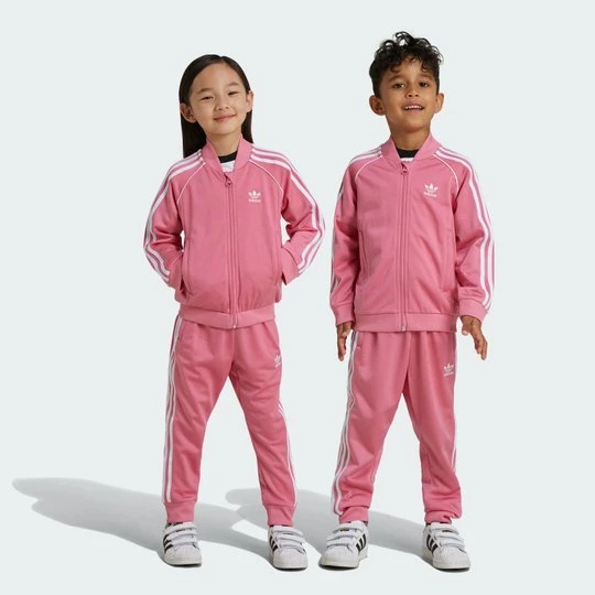Zdjęcie produktu Dres Adicolor SST Kids Adidas Rose Tone