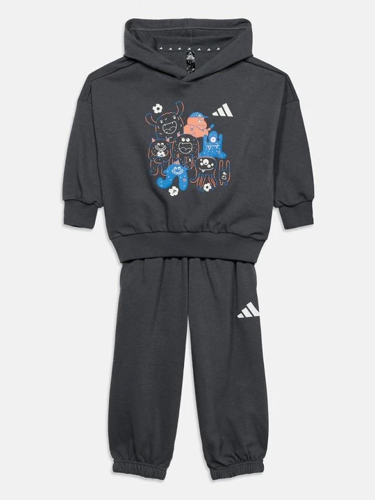 Zdjęcie produktu Dres Adidas ciemnoszary