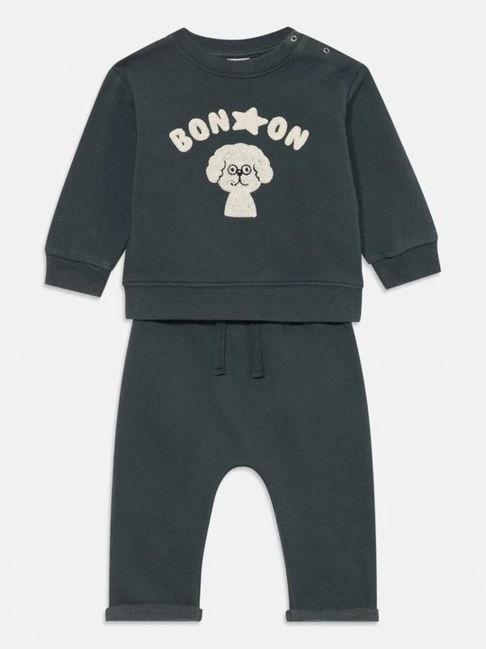 Zdjęcie produktu Dres Bonton ciemnoszary