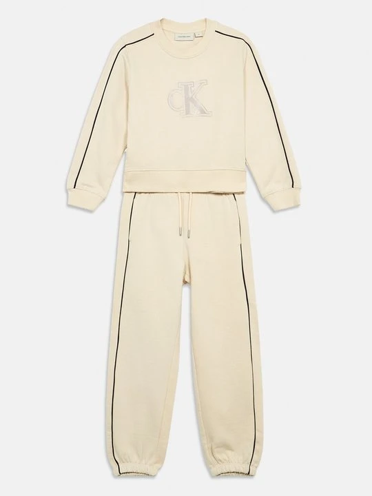 Zdjęcie produktu Dres Calvin Klein Jeans mleczny