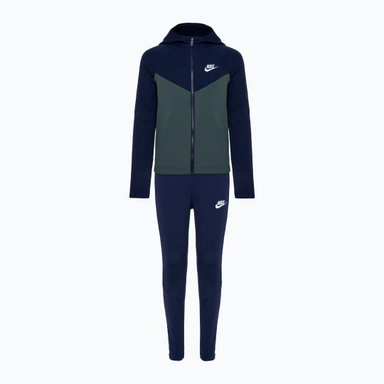 Zdjęcie produktu Dres dziecięcy Nike Sportswear obsidian / vintage green / obsidian / white Granatowy
