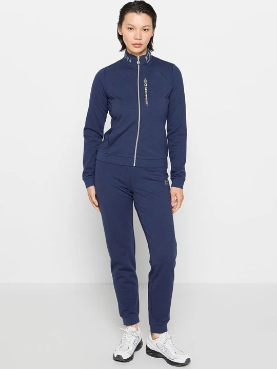 Zdjęcie produktu Dres EA7 Emporio Armani błękit królewski melanż