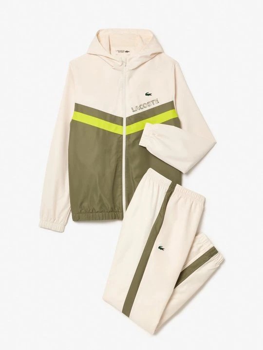 Zdjęcie produktu Dres Lacoste mleczny