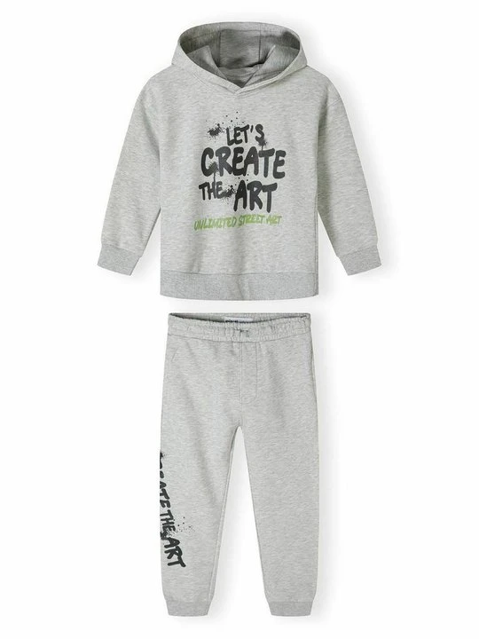 Zdjęcie produktu Dres MINOTI szary melanż