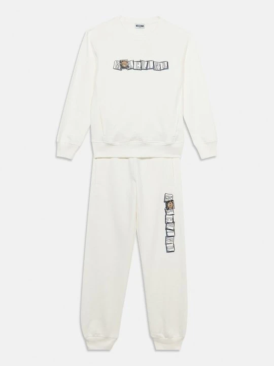 Zdjęcie produktu Dres MOSCHINO mleczny