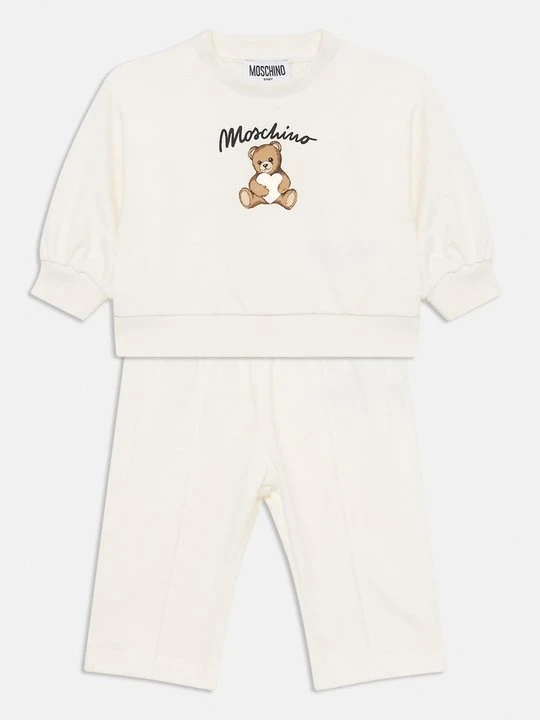 Zdjęcie produktu Dres MOSCHINO mleczny