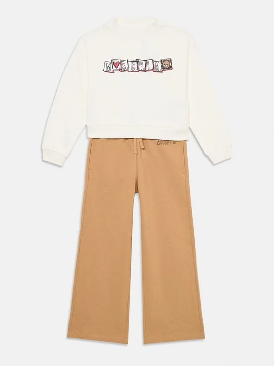 Zdjęcie produktu Dres MOSCHINO mleczny