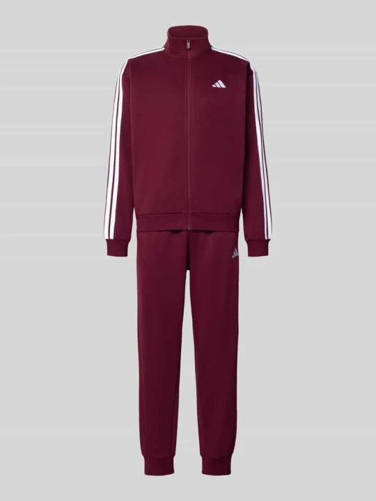 Zdjęcie produktu Dres o kroju regular fit z mieszanki bawełny Adidas Ciemnoczerwony