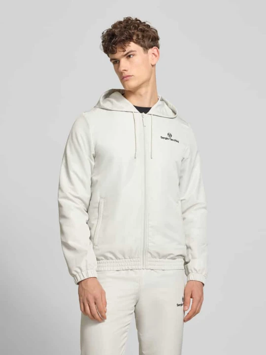 Zdjęcie produktu Dres o kroju regular fit z wyhaftowanym logo model 'Carson' Sergio Tacchini Jasnoszary