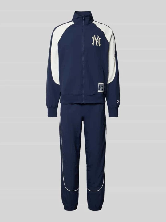 Zdjęcie produktu Dres o kroju relaxed fit z naszywką z logo Champion Granatowy