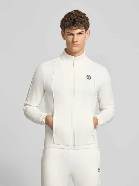 Zdjęcie produktu Dres o kroju slim fit z wyhaftowanym logo model „Egeo” Sergio Tacchini Biały