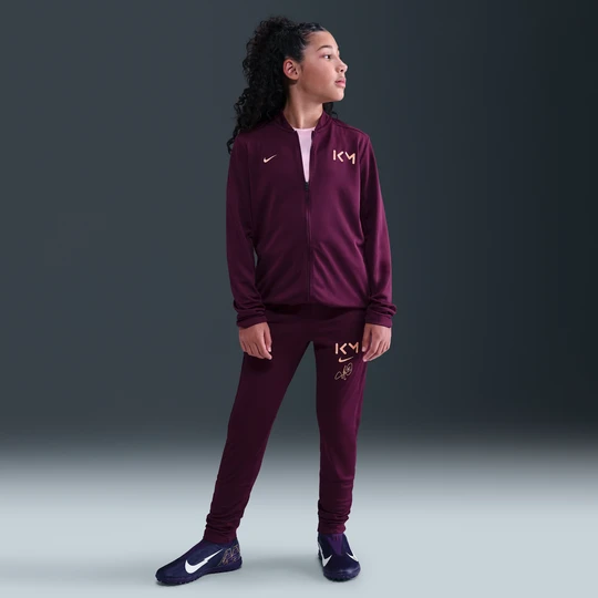 Zdjęcie produktu Dres piłkarski dla dużych dzieci Nike Dri-FIT Kylian Mbappé Academy - Czerwony