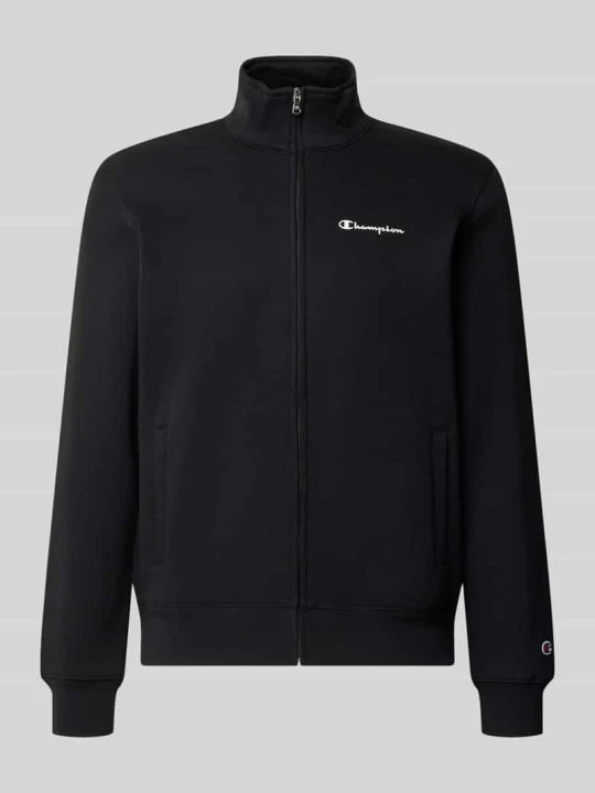 Zdjęcie produktu Dres z detalami z logo Champion Czarny