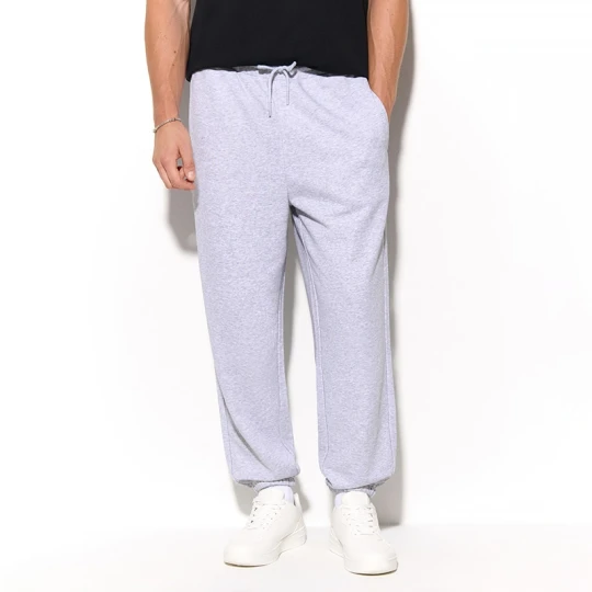 Zdjęcie produktu Dresowe joggery relaxed fit basic jasnoszare House szary