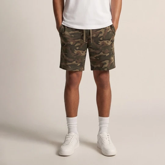 Zdjęcie produktu Dresowe szorty we wzór camo House