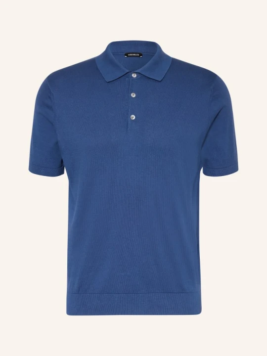 Zdjęcie produktu Dressler Dzianinowa Koszulka Polo blau NIEBIESKI