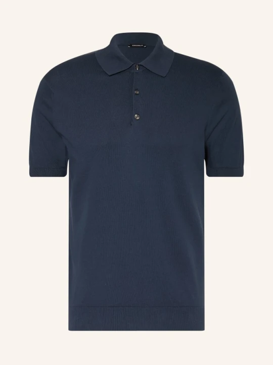 Zdjęcie produktu Dressler Dzianinowa Koszulka Polo blau GRANATOWY