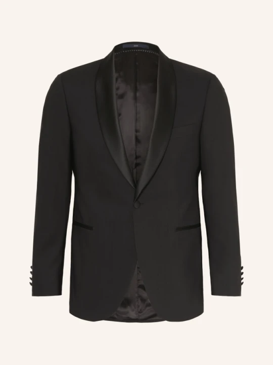 Zdjęcie produktu Dressler Marynarka Smokingowa Shaped Fit schwarz CZARNY