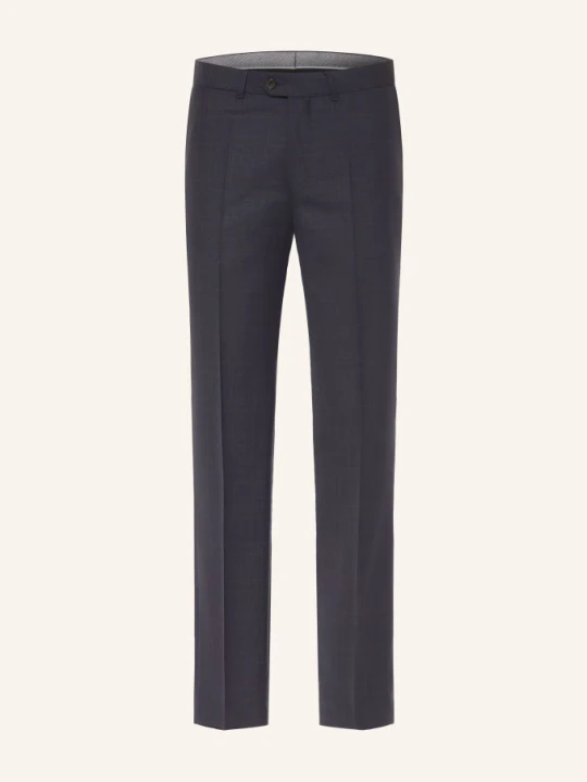 Zdjęcie produktu Dressler Spodnie Garniturowe O Kroju Slim Fit blau 048 DUNKELBLAU
