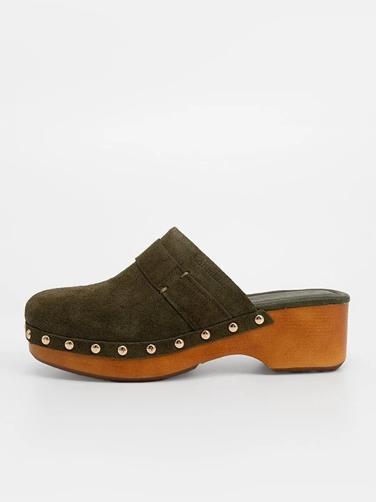 Zdjęcie produktu Drewniaki i Chodaki Carmela khaki