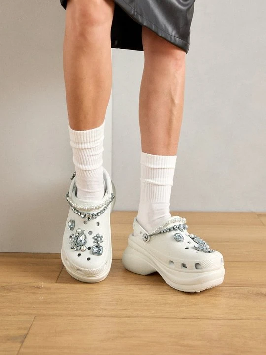 Zdjęcie produktu Drewniaki i Chodaki Crocs biały
