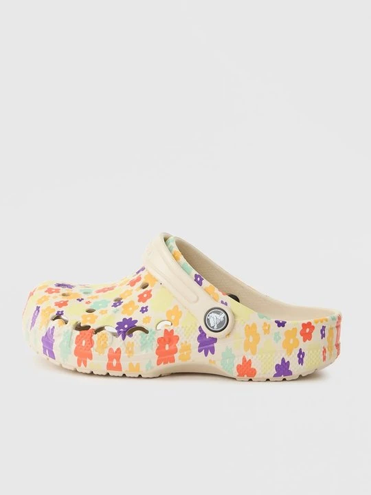 Zdjęcie produktu Klapki płaskie Crocs ciemnoczerwony melanż