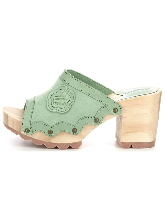 Zdjęcie produktu Drewniaki i Chodaki Kickers miętowy