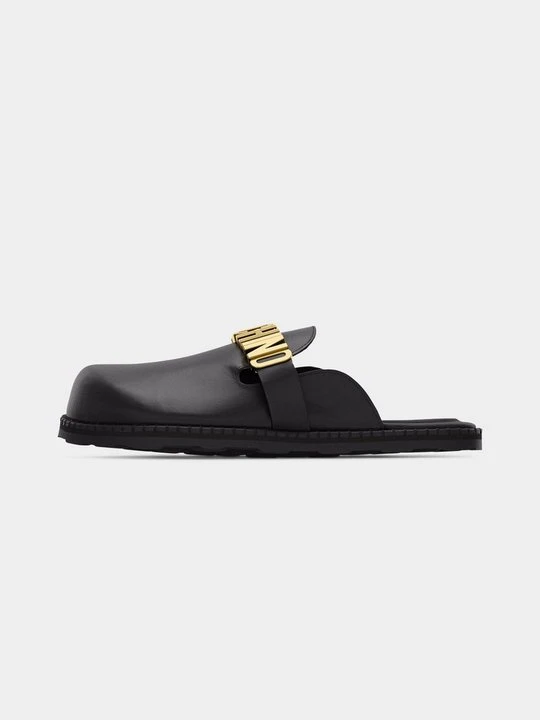 Zdjęcie produktu Drewniaki i Chodaki MOSCHINO czarny