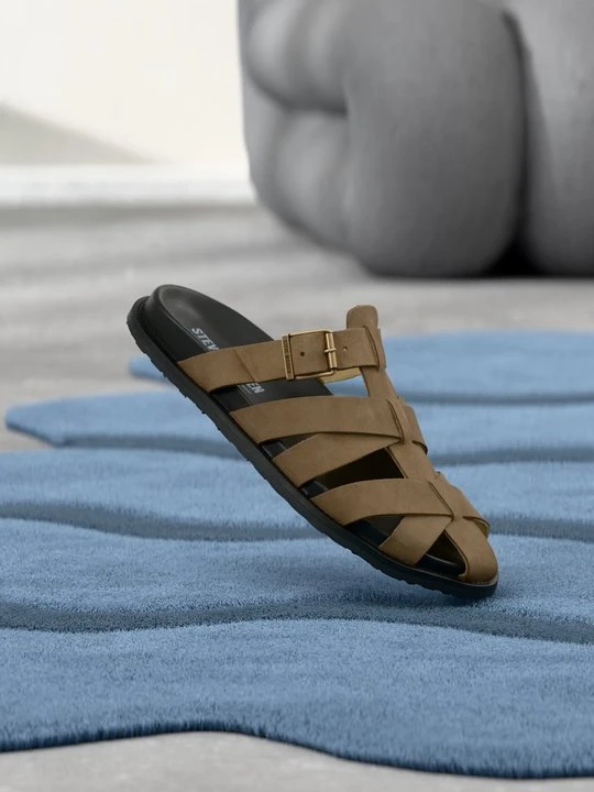 Zdjęcie produktu Drewniaki i Chodaki Steve Madden taupe