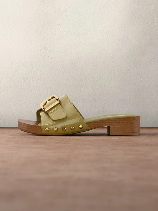 Zdjęcie produktu Drewniaki i Chodaki Tamaris khaki