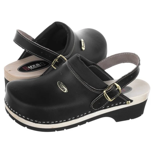 Zdjęcie produktu Drewniaki Supercomfort Czarne FPU10p (BX7-a) Buxa