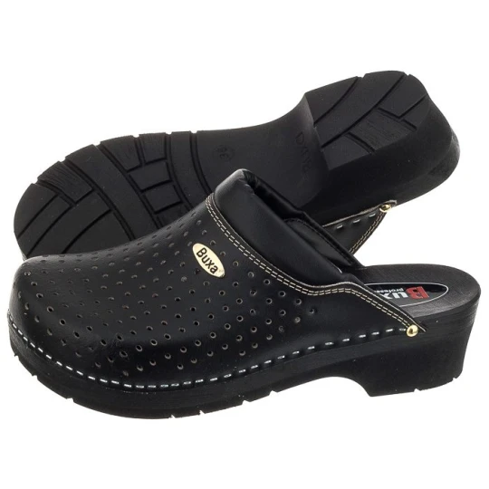 Zdjęcie produktu Drewniaki Supercomfort Czarne FPU11 (BX4-a) Buxa