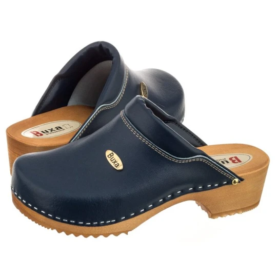 Zdjęcie produktu Drewniaki Supercomfort Granatowe F10 (BX1-d) Buxa