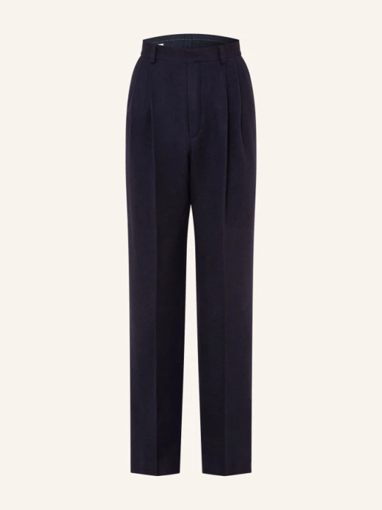 Zdjęcie produktu Dries Van Noten Chinosy Panrom O Regularnym Kroju blau GRANATOWY
