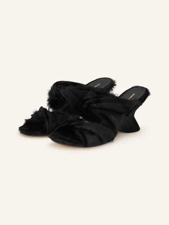 Zdjęcie produktu Dries Van Noten Klapki Typu Mules schwarz CZARNY