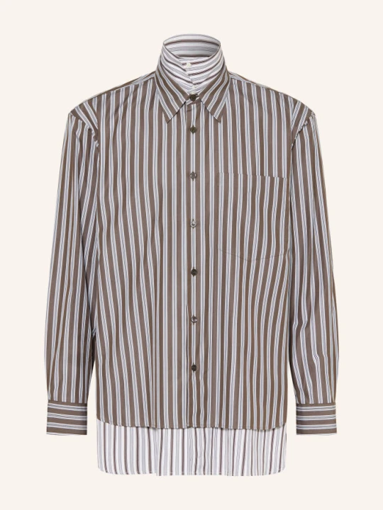 Zdjęcie produktu Dries Van Noten Koszula O Luźnym Kroju braun brązowy
