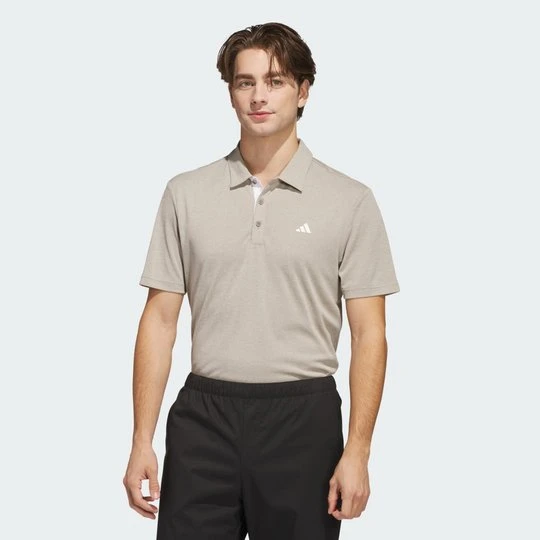 Zdjęcie produktu Drive Heather Polo Shirt Adidas Putty Beige Mel.