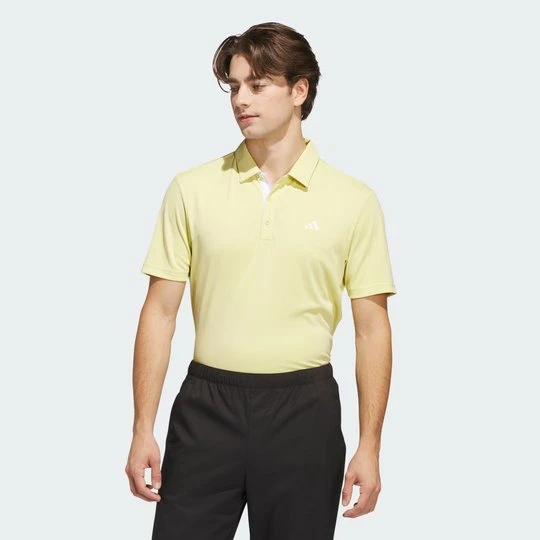 Zdjęcie produktu Drive Heather Polo Shirt Adidas Power Yellow Mel.