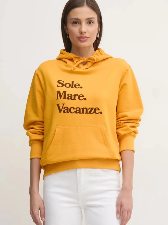 Zdjęcie produktu Drivemebikini bluza Sole Mare Flock pomarańczowy